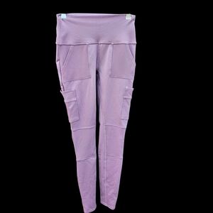 Alo Lavender Cargo Leggings Women Size XS